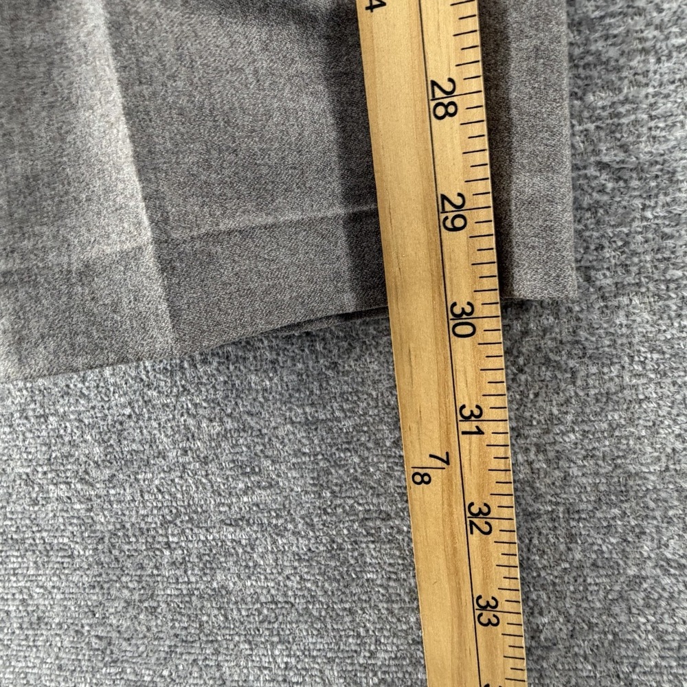 Brooks Brothers Vitale Barberís Canónico Dress Pants Women Size 2 Brown Wool - Picture 8 of 11